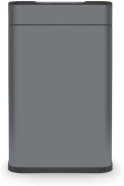 Tower T938023GRY Ozone Sensor Bin. Large 60L. Hands Free Opening. Carbon Filter. Grey
