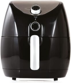 Tower T17021 Family Size Air Fryer with Rapid Air Circulation. 60-Minute Timer. 4.3L. 1500W. Black