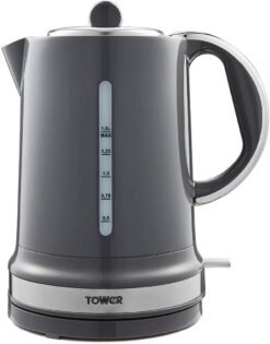 Tower T10049GRP Belle Jug Kettle with Rapid Boil. 1.5L. 3000W. Graphite