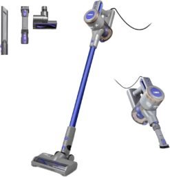 Tower T513006PETS VL20 3-in-1 Performance Corded Vacuum Cleaner with HEPA Filter & Pet Brush. 1L Capacity. 400W. Peri Purple