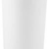 Tower Recycling Sensor Bin. Plastic. White
