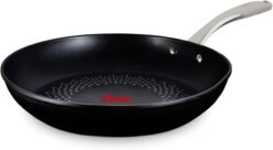 Tower T900302 SmartStart Ultra Forged 30cm Aluminium Frying Pan with Easy Clean Aeroglide Non-Stick. 15x Stronger. Induction Compatible. Oven Safe up to 220°. Long Lasting. PFOA Free