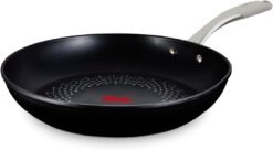 Tower T900303 SmartStart Ultra Forged 32cm Aluminium Frying Pan with Easy Clean Aeroglide Non-Stick. 15x Stronger. Induction Compatible. Oven Safe up to 220°. Long Lasting. PFOA Free