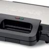 Tower T27031 Deep Filled Sandwich Maker with Non-Stick Coated Plate and Automatic Temperature Control. 900W. Stainless Steel