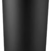 Tower Curved Sensor Bin with Bin Liner Retainer Ring. Durable PP Body. Battery Operated. 50L. Black with Stainless Steel Trim on Lid