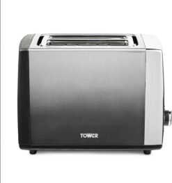 Tower T20038GRP Infinity Ombré 2 Slice Toaster. 900W. Graphite
