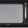 Tower T24041BLK Digital Microwave with Sleek Mirror Door. 800W. 20L. Black & Chrome
