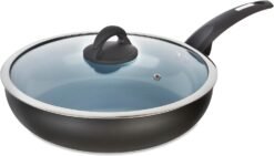 Tower Cerasure 28 cm Multi-Pan with Aluminium Body with Stay Cool Ergonomic Phenolic Handles. Non-Stick. Graphite