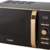 Tower T24021 Digital Microwave with 60-Minute Timer and 8 Autocook Settings. 20L. 800W Black and Rose Gold. pack 1