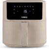 Tower T17169MSH Vortx Air Fryer with Digital Control Panel. 8 Pre-Set Cooking Functions. 1700W. 6L. Latte