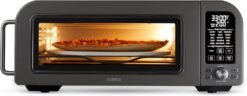 Tower T17141 Elite Pizza Oven with 5 High Temperature Programs. 15 Cooking Functions. Turbo Crisper. 18L. 2000W. Grey & Chrome