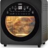 Tower T17051BLK. Vortx XL 14.5L 5-in-1 Digital Air Fryer Oven with Rotisserie. 1700W Power. Black